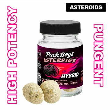 ☄️ 3.5G Extreme Potency Astroid Rocks 64% (Multiple Strains)
