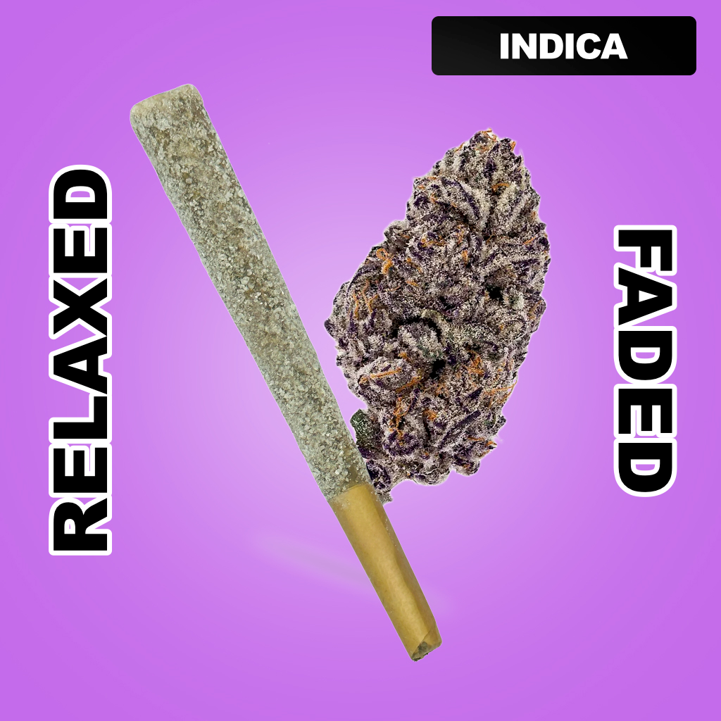 Snow Cone 1.5g THCA Joint - Purple Punch (INDICA)